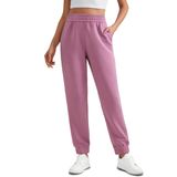 Calça De Moletom Feminina Crz Yoga Softaura, Corredores Modais, Cintura Alta