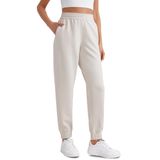 Calça De Moletom Feminina Crz Yoga Softaura, Modal, Branca, Grande