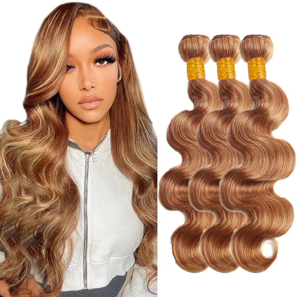 Extensões De Cabelo Huxowax Highlight Body Wave 300g P27/30