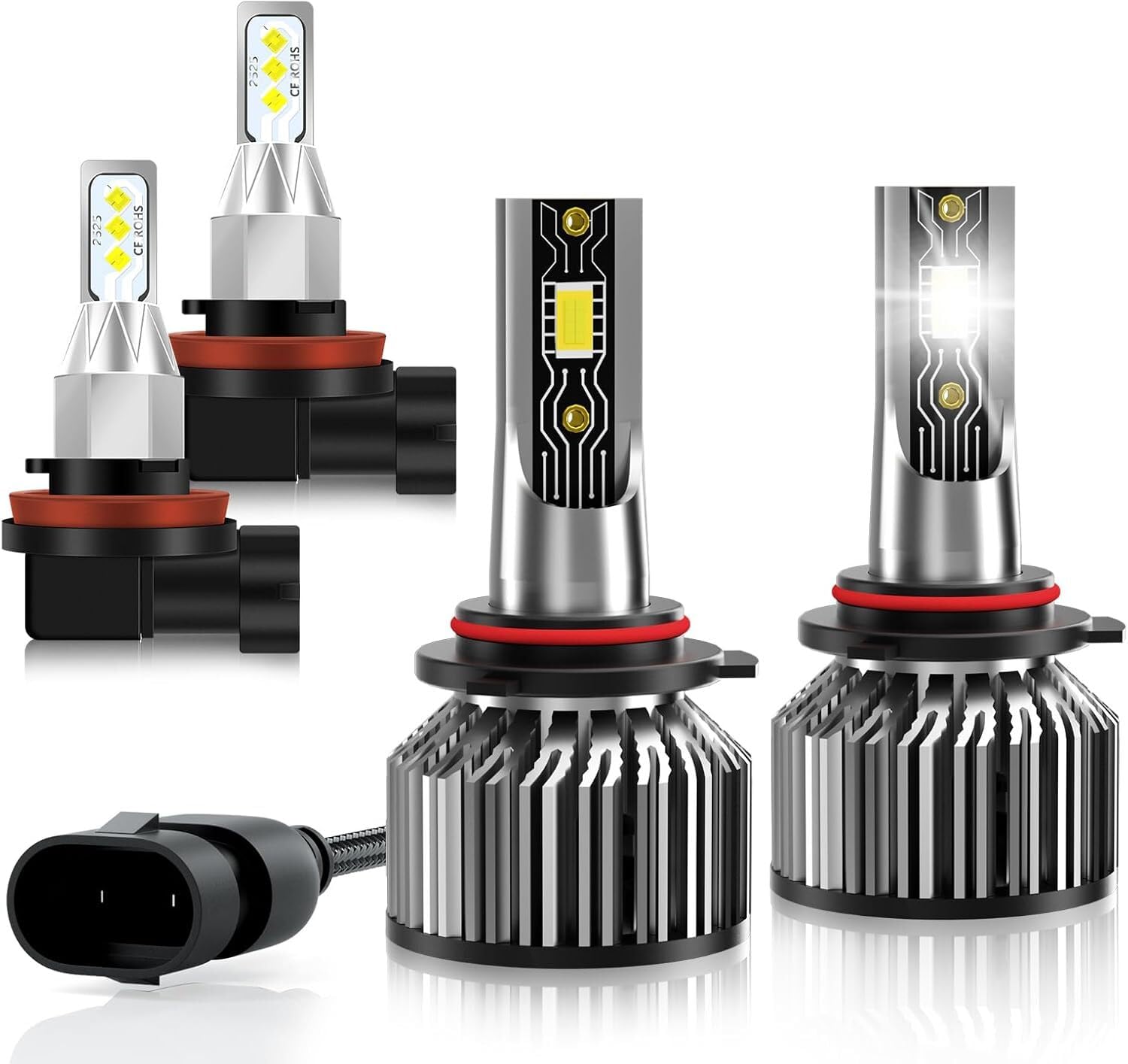 Lâmpadas Zyralux Compatíveis Com Gmc Acadia 2013-2019 9012 + H11