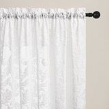 Cortinas | Painéis De Cortina Brancos Transparentes | Boho Farmhouse Drapes