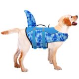 Colete Salva-vidas Para Cães Asenku Colete De Segurança Para Animais De Estimação Swimming Shark Xl