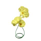 Pacote De 3 Decorações De Casamento Com Flores De Papel Asdfg (amarelo)