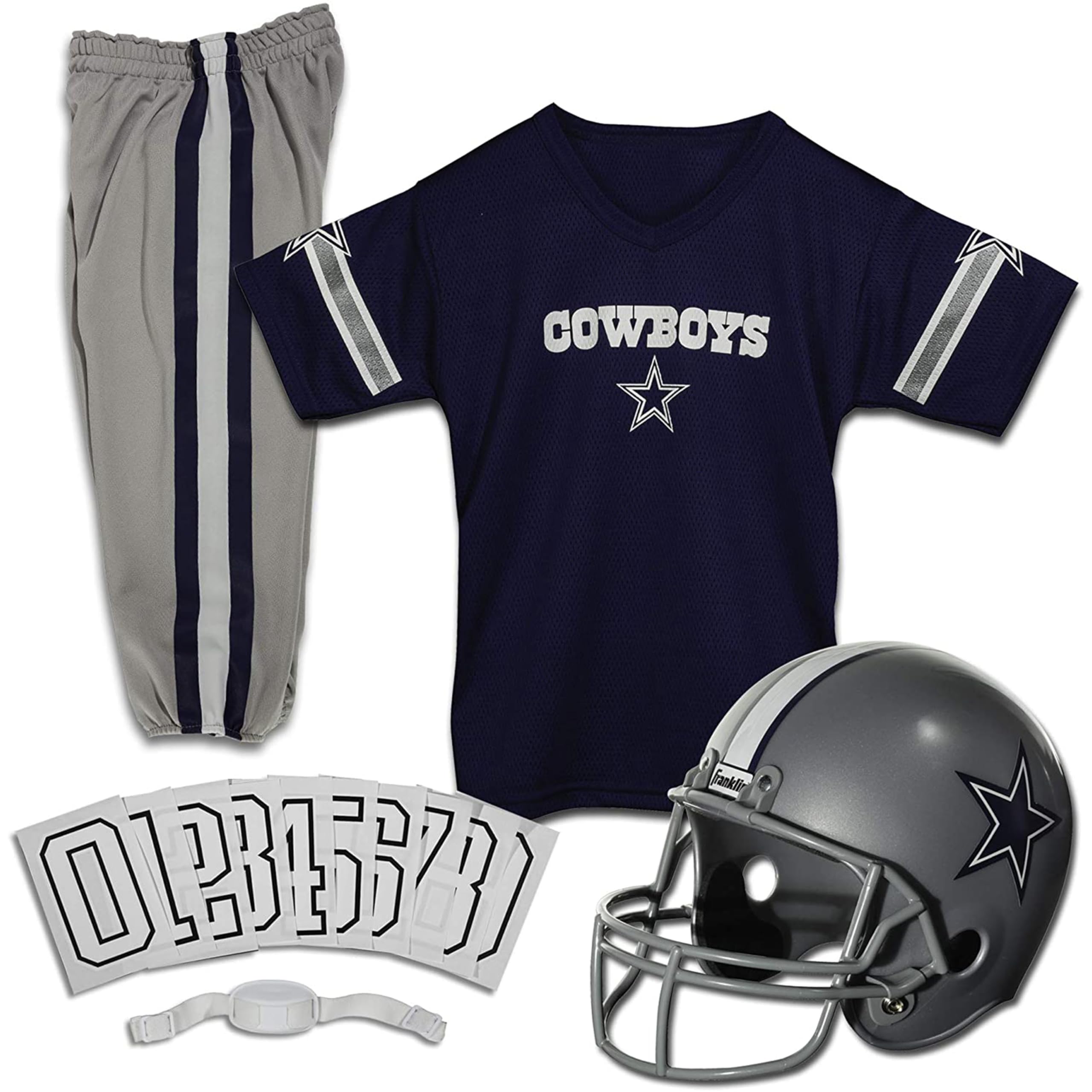 Conjunto De Uniformes Franklin Sports Nfl Dallas Cowboys Boy's M