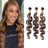 Pacotes De Cabelo Hiaplame Ombre Body Wave P1b30 60 65 70cm 300g