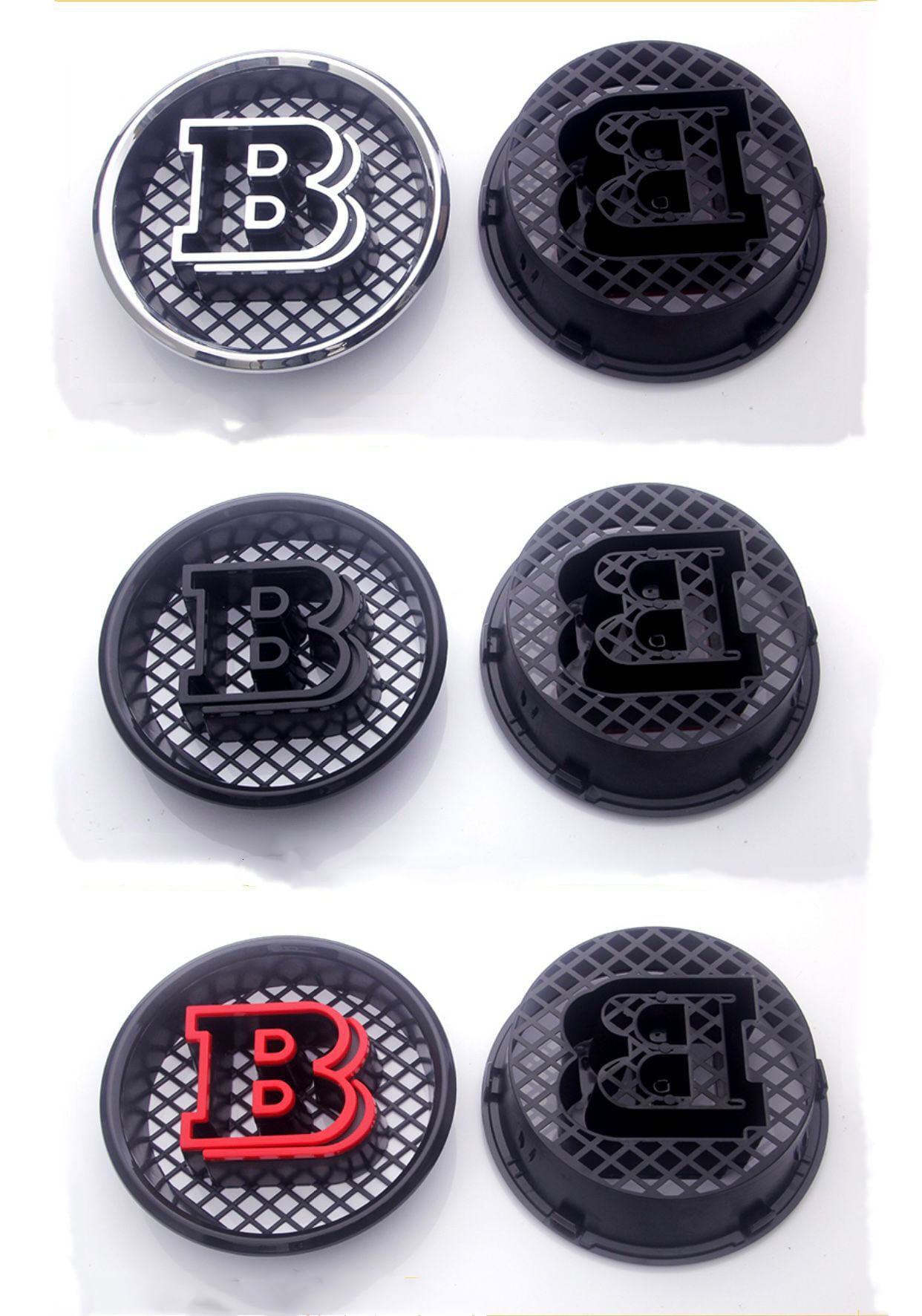 Emblema Frontal Brabus Para Mercedes Benz