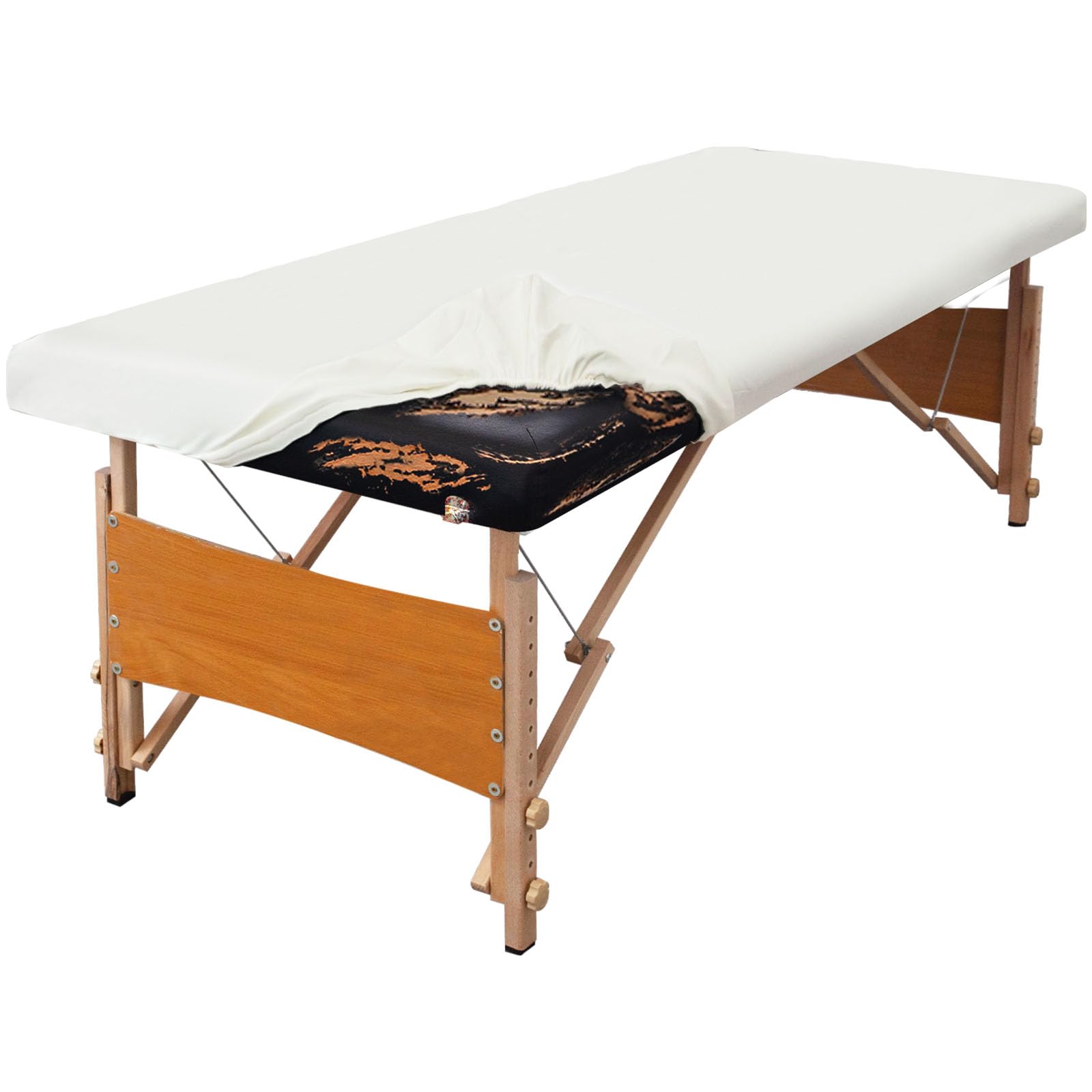 Protetor De Mesa De Massagem Kidoacow Leather White