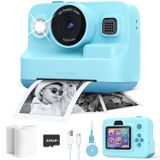 Câmera De Impressão Instantânea Dylanto Kids Camera 1080p Com 32gb Azul