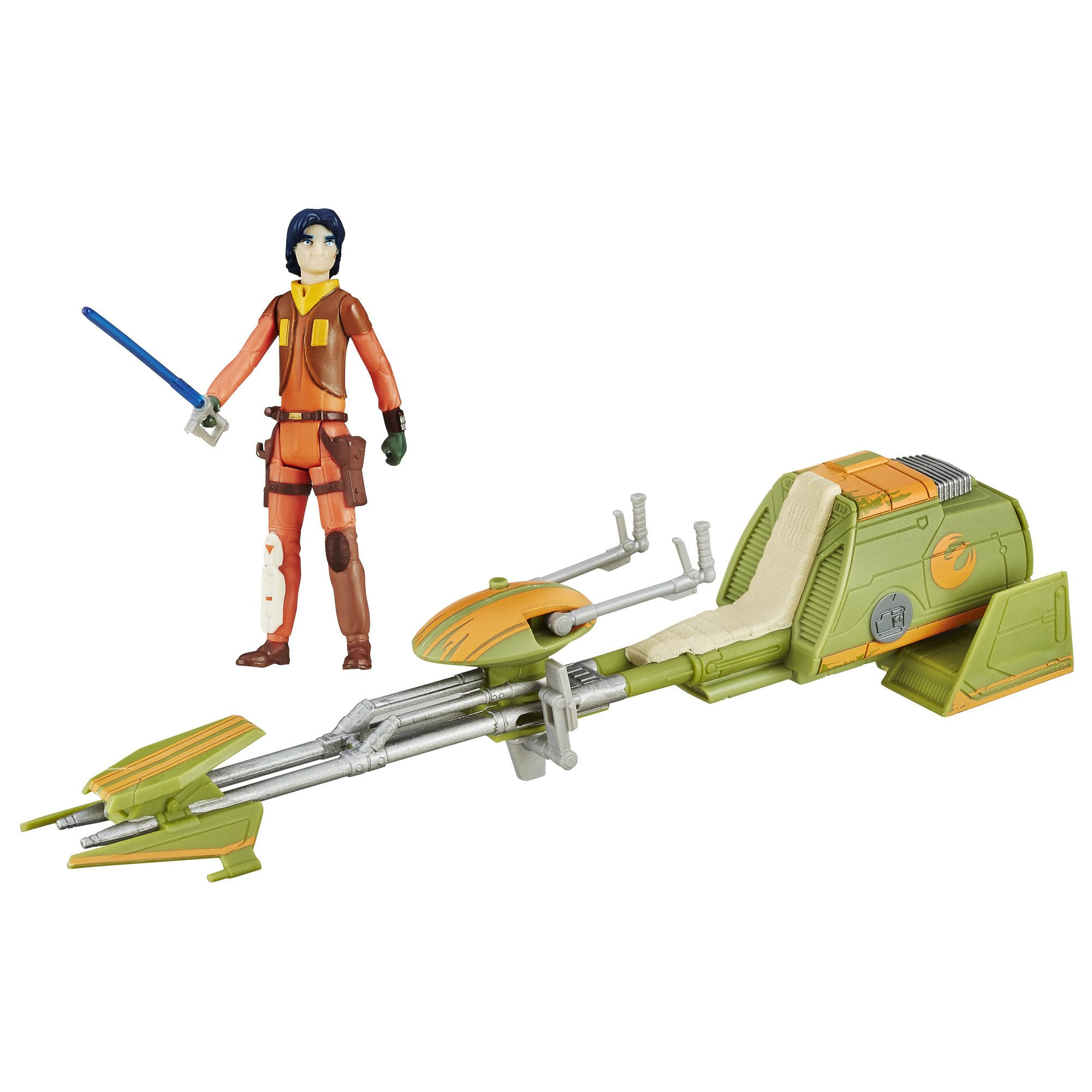 Boneco De Ação Star Wars Rebels Hero Speeder Com Piloto
