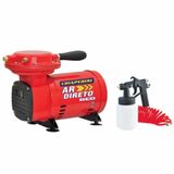 Compressor Ar Direto Red Chiaperini Bivolt 1/3hp Kit Pintura