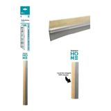 Veda Porta Com Adesivo 3m 90cm Rodo Silicone Incolor Stamaco