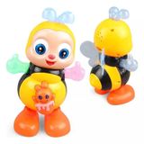 Brinquedo Infantil Abelha Musical Luz Som Anda Dança Mexe