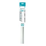 Veda Porta C/ Adesivo 3m 80cm Rodo Silicone Branco