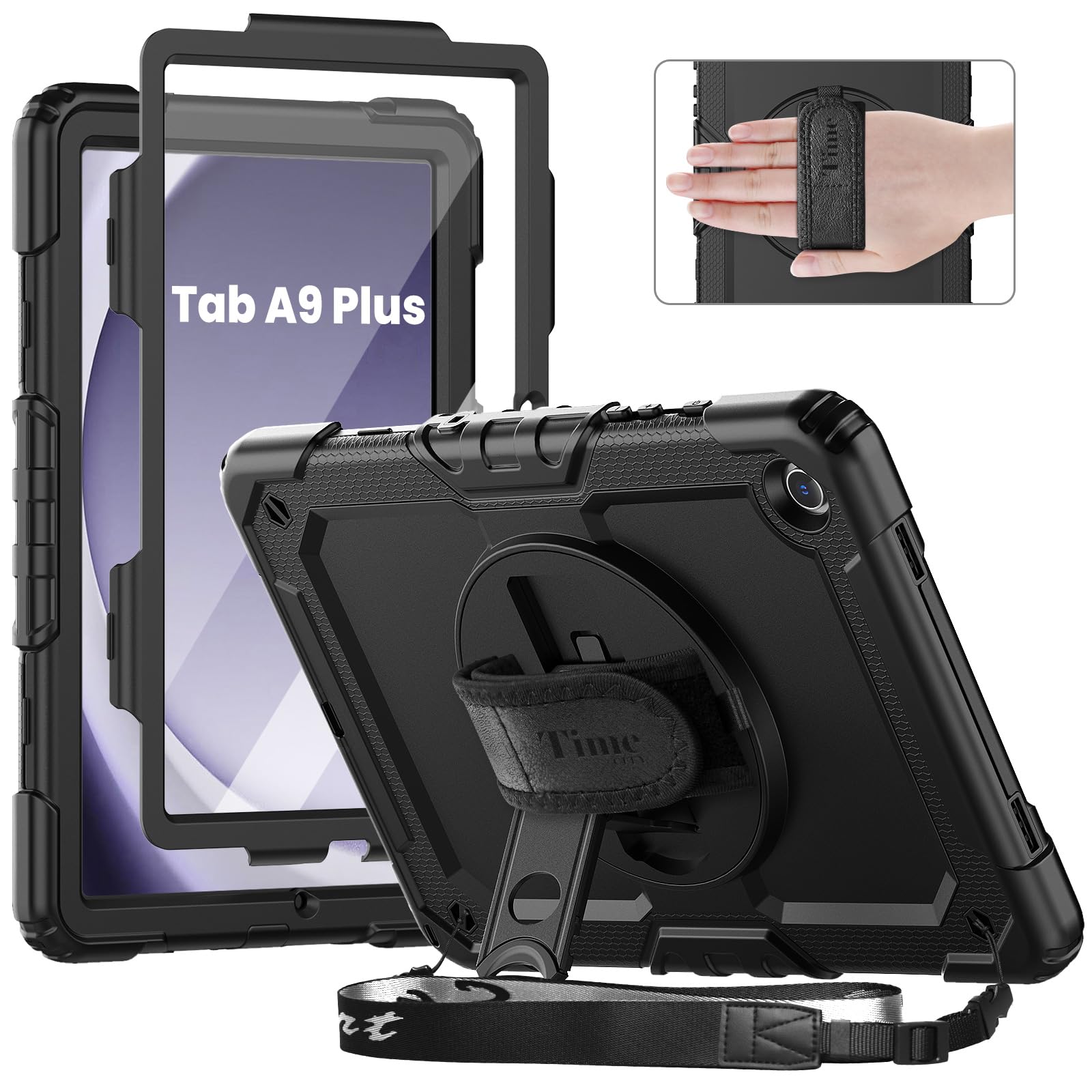 Capa Timecity Para Samsung Galaxy Tab A9+ 11" Com Acessórios