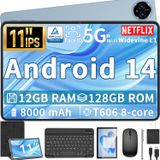 Tablet Qddq Android 14 11 Polegadas 12 Gb Ram 128 Gb Rom 1 Tb Expandir