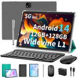 Tablet Jjgj Android 14 10.1" 12 Gb Ram 128 Gb De Armazenamento Verde