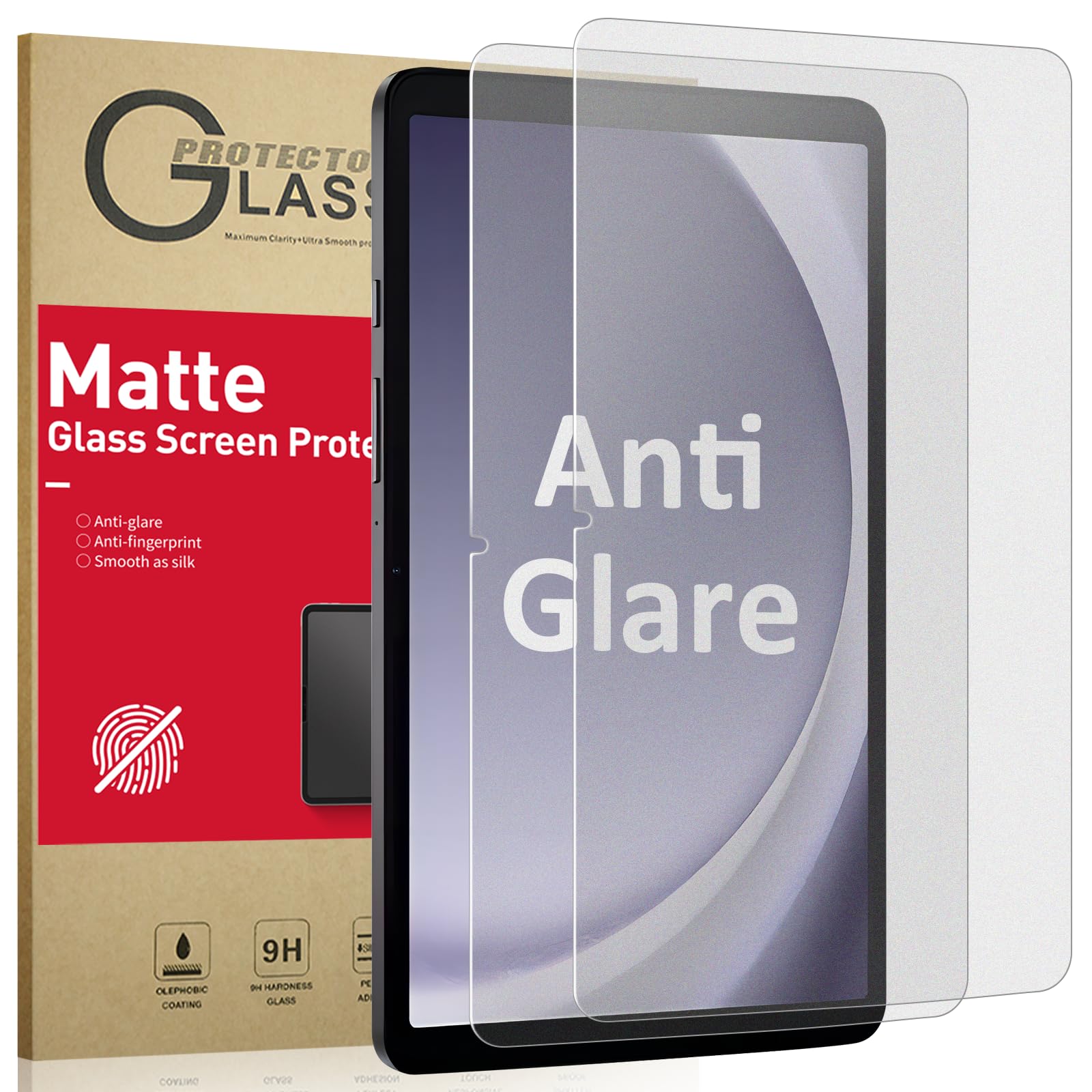 Protetor De Tela Ambison Matte Glass Samsung Galaxy Tab A9+/ S10 Fe/s9 Fe (11 Polegadas)