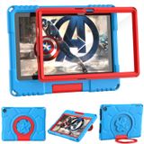 Capa Para Tablet Lainergie À Prova De Choque Com Protetor De Tela Para Amazon Fire Hd 10 E Fire Hd 10 Plus Kids 13ª E 11ª Geração 2023/2021 Azul