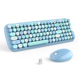 Combinação De Teclado E Mouse Sem Fio Mofii Compact 2.4g Usb