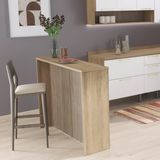Bancada Balcão De Cozinha 125cm Multimóveis Cr20373 Mel/brise