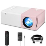 Projetor Portátil Khq Mini 200ml 1080p Wifi Rosa Branco