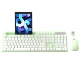Combo De Teclado E Mouse Sem Fio Marvo 2.4g Verde