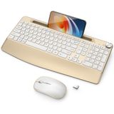 Combinação De Teclado E Mouse Sem Fio Joyaccess Ergonomic