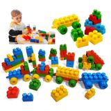 Baby Blocos Para Montar Com 78 Peças Grandes Resistentes