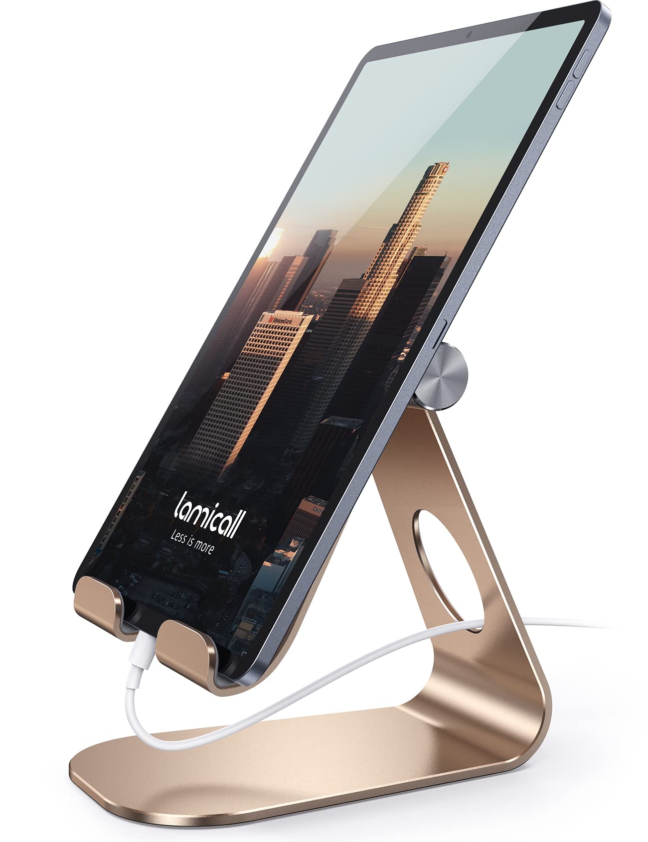 Suporte Para Tablet Lamicall Adjustable Desktop Holder Dock - Gold