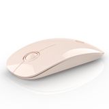 Mouse Sem Fio Rapique R306 Bluetooth 5.1+usb 1600 Dpi Rosa