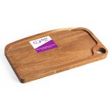 Tábua Queijos E Aperitivos 15x26cm Bronx Ii Topget - Natural