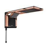 Chuveiro De Parede Acqua Duo Lorenzetti Black/ Rose Gold 220v/7800w