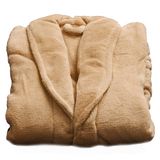 Roupão Microfibra Unissex Camesa Soft M Unissex Bege