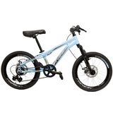 Bicicleta Rino Aro 20 Freio A Disco Cambio Shimano - Azul-celeste - 13