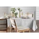 Toalha Mesa Quadrada Verissimo 180x180cm Branco Karsten