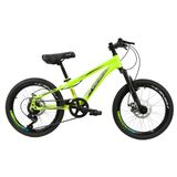 Bicicleta Rino Aro 20 Freio A Disco Cambio Shimano - Amarelo Neon - 13