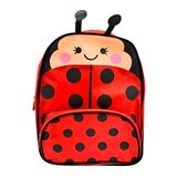 Mochila Infantil Bichinhos Escolar Estampa:joaninha