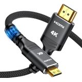 Cabo Hdmi Highwings Mini Hdmi Para Hdmi 1m 4k 60hz Bidirecional