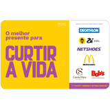Gift Card Digital Curtir a Vida R$200