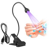Secador De Unha Led Uv Mesa Ajustável Portátil Dobrável