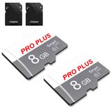 Cartão De Memória Bliksem Pro Plus Tf 8gb, Pacote De 2 Com Adaptador