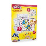 Play-doh Colorindo Com Números E Decore Com Adesivos - Fun