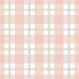 Papel De Parede Revoada Xadrez Rosa E Cinza 4459