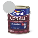 Esmalte Sintético Coralit Ultra Alto Brilho Platina 3.6l Coral