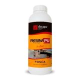 Resina Pu Poliuretano Transparente Àbase De Água Fosco Dacapo 1l