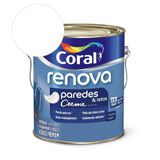 Tinta Acrílica Creme Premium Fosco Renova Paredes E Tetos Branco 3,2l Coral