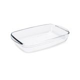 Assadeira De Vidro Retangular 3,6 Litros 39x24x6,5cm Brinox