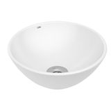 Cuba De Apoio Redonda Sem Mesa Basic R1 Branco Celite 35cm