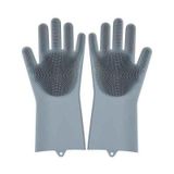 Luva Esponja De Silicone Cinza Prana Pg129
