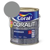 Coralit Antiferrugem Cinza 3,6l Coral